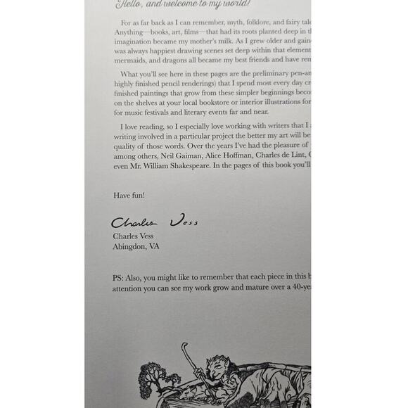 Charles Vess & Michael Kaluta Coloring Book - Picture 9 of 12